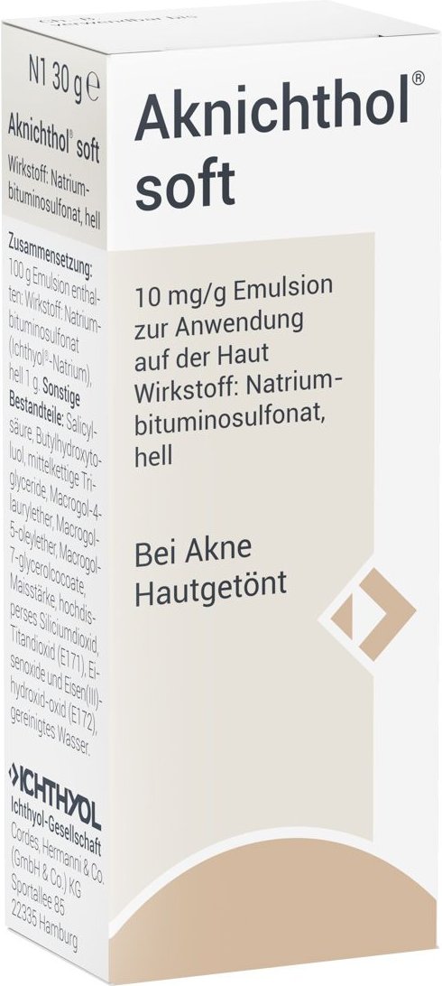 Aknichthol soft Emulsion