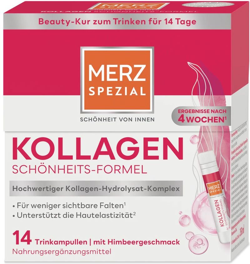 Merz Spezial Kollagen Schönheits-Formel Trinkamp. 14x25 ml Trinkampullen