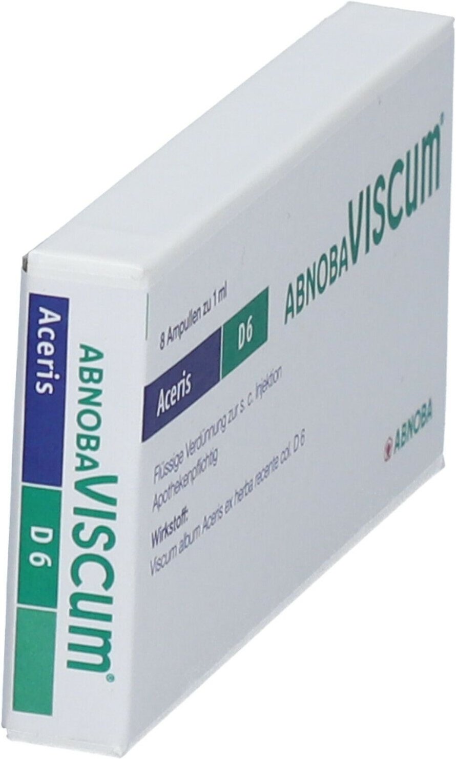 Abnobaviscum Aceris D 6 Ampullen 8 St