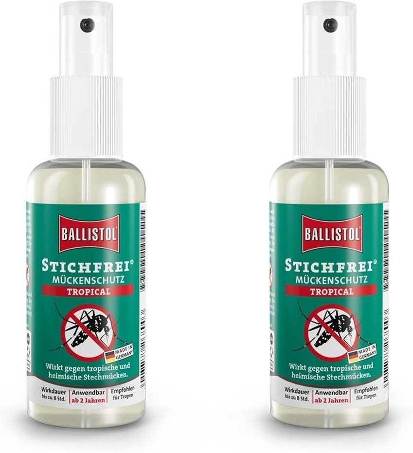 Stichfrei Mückenschutz Tropical Pumpspray 2x 2x100 ml Spray