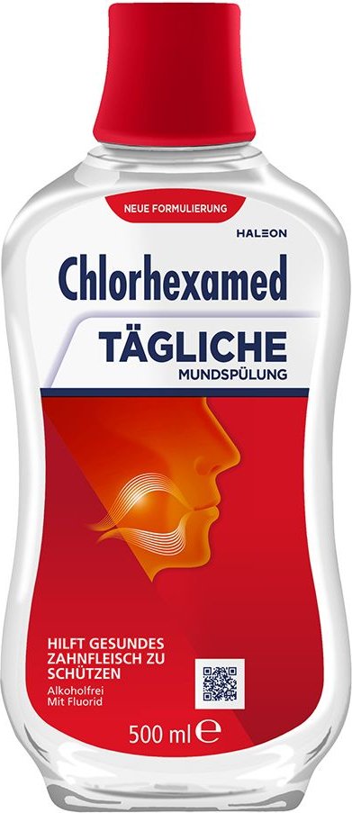 Chlorhexamed tägliche Mundspülung 0,06% 500 ml Spüllösung