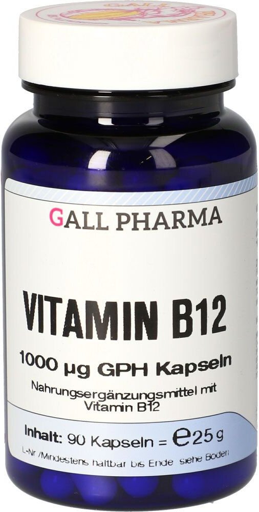 Vitamin B12 1000 µg GPH Kapseln 90 St
