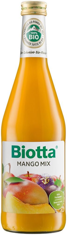Biotta Mango Mix Früchte-Direktsaftcocktail 500 ml Saft