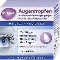 Mcmed Augentropfen Einzeldosispipetten