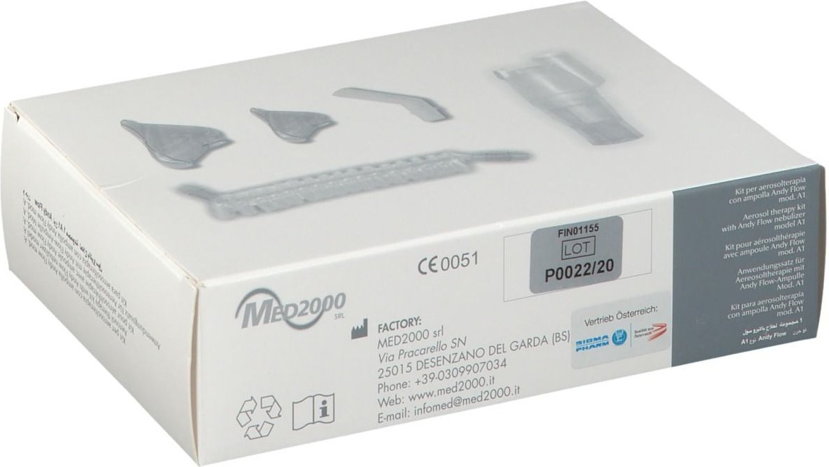 Inhal Airbox Nebulizer KIT 1 St Zubehör