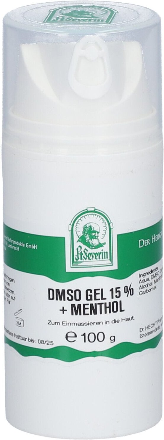Dmso GEL 15% +Menthol 100 g Gel