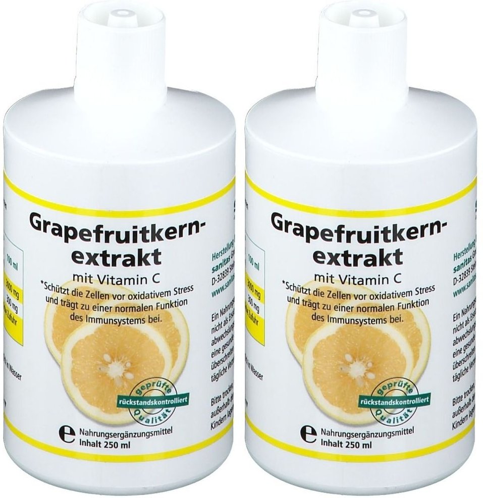 Grapefruit Kern Extrakt 2x 2x250 ml Lösung