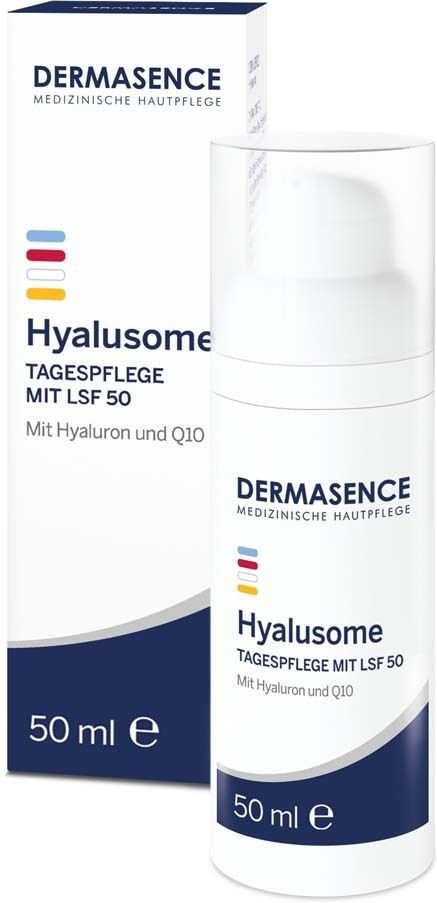 Dermasence Hyalusome Tagespflege mit LSF 50 ml Emulsion