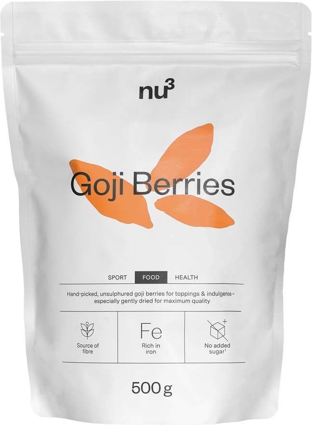 nu3 Goji Beeren 500 g Früchte
