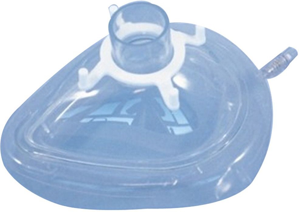 Beatmungsmaske Einmal mit Ventil Gr.4 1 St Maske