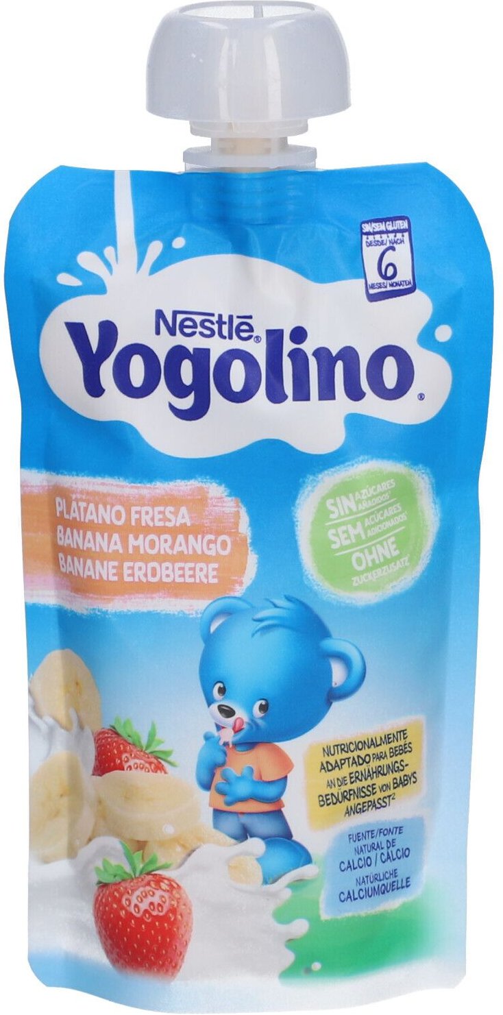 Nestle Yogolino Banane Erdbeere Btl 100 g