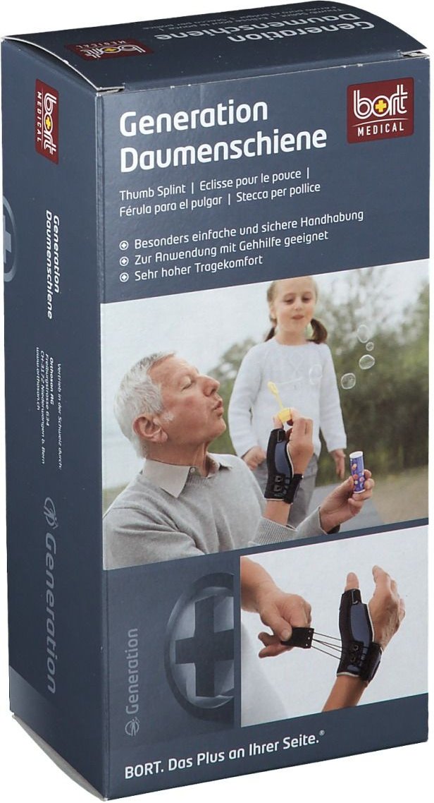Bort Generation Daumenschiene links S blau 1 St Bandage(s)