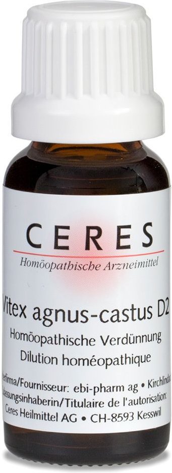 Thumbnail - Ceres Vitex Agnus castus D 2 Dilution 20 ml