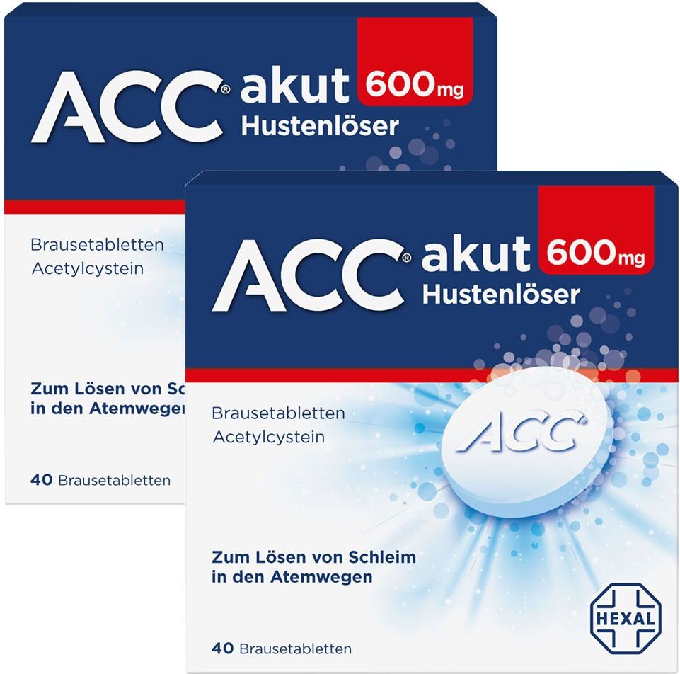 ACC akut 600 Brausetabletten Doppelpack 2x40 St
