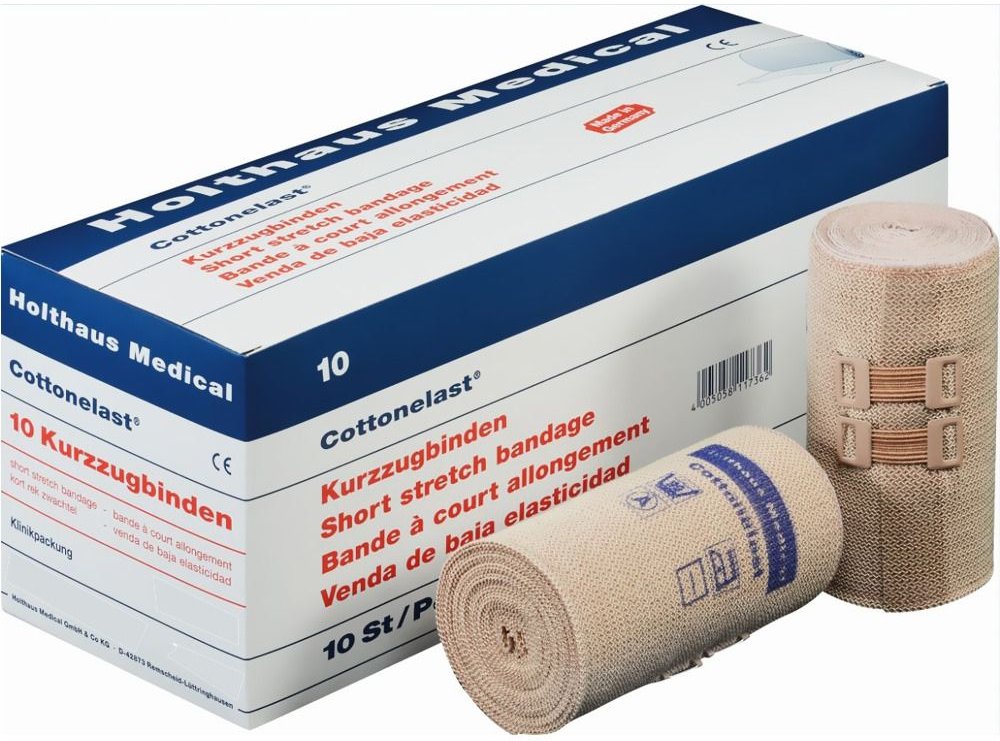 Kurzzugbinde Cottonelast 8 cmx5 m 10 St Binden