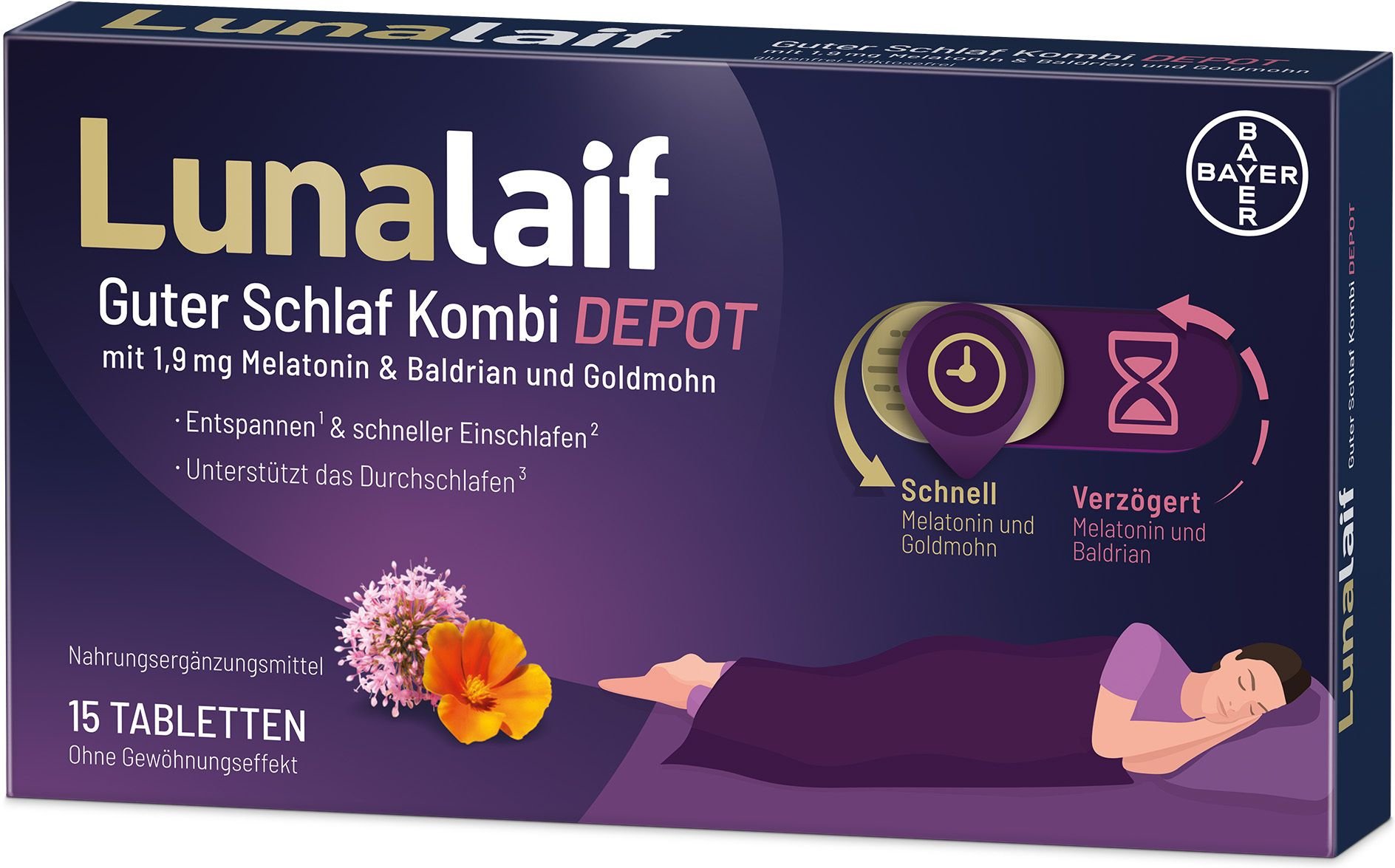 Lunalaif Guter Schlaf Kombi Depot Tabletten