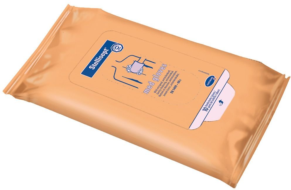 Stellisept med gloves 10 St Handschuhe