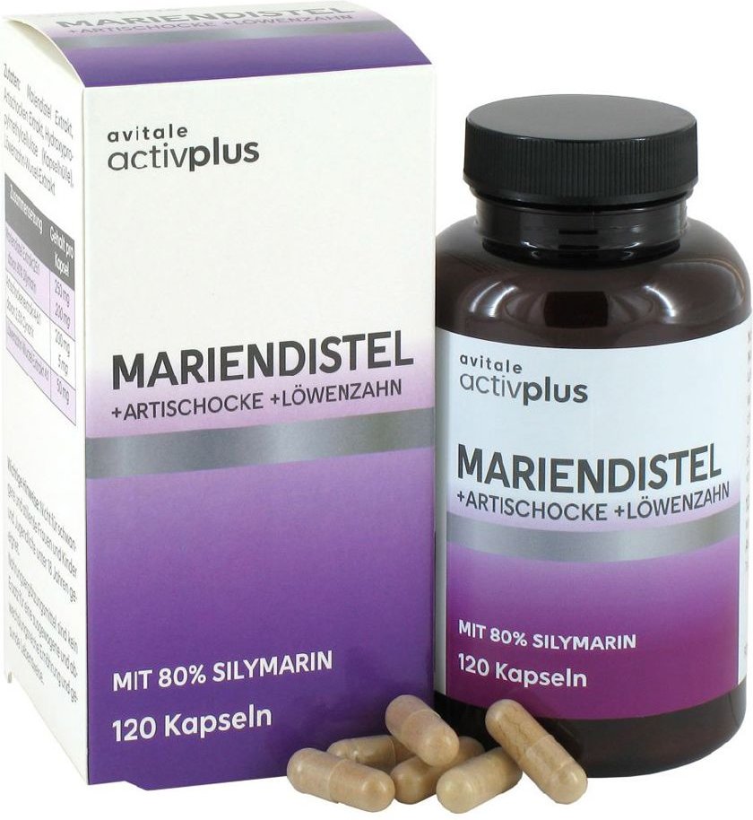 Activplus Mariendistel+Artischocke+Löwenzahn Kaps. 120 St Kapseln