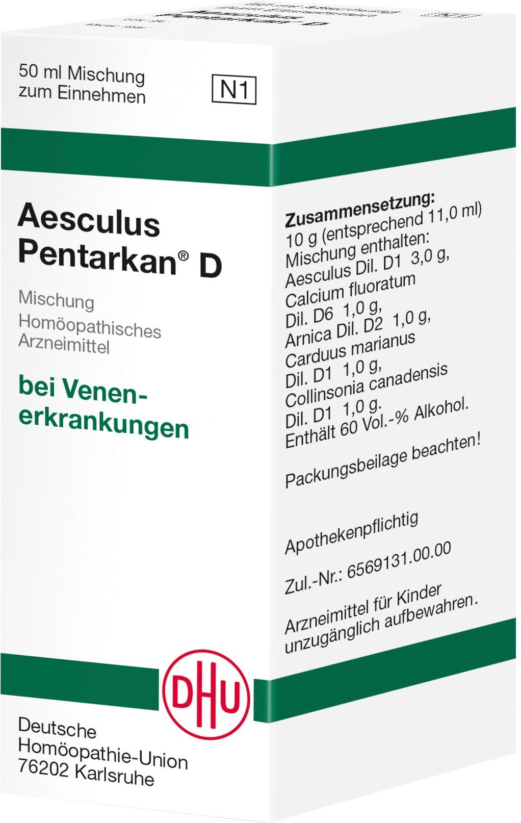Aesculus Pentarkan D Mischung 50 ml