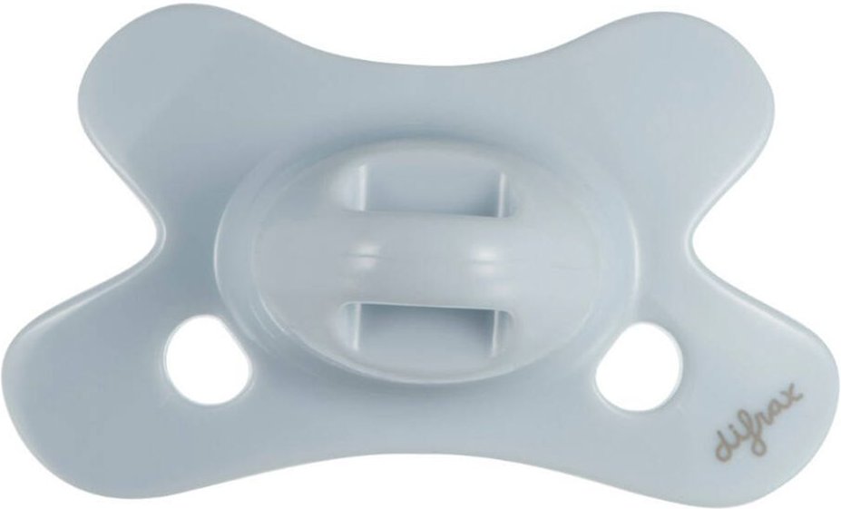 Difrax Fopspeen Ice Natural 0-6 Maanden 1 St Schnuller