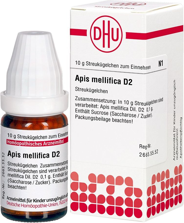 Apis Mellifica D 2 Globuli 10 g