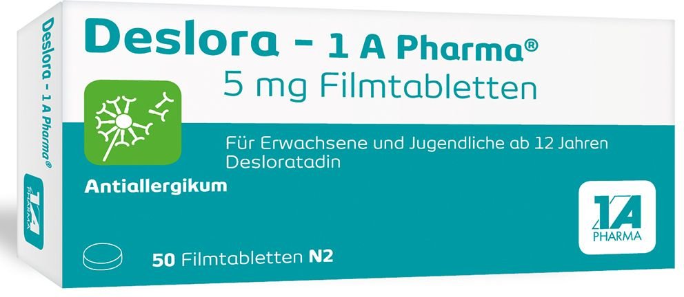Deslora – 1 A Pharma 5 mg Filmtabletten