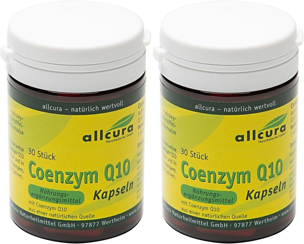 Coenzym Q10 Kapseln a 200 mg 2x 2x30 St