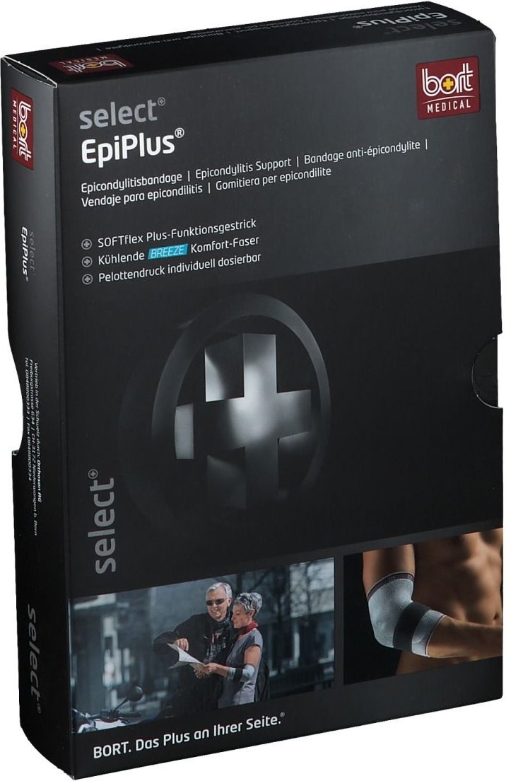 Bort Select EpiPlus Ellenbogenbandage L schwarz 1 St Bandage(s)