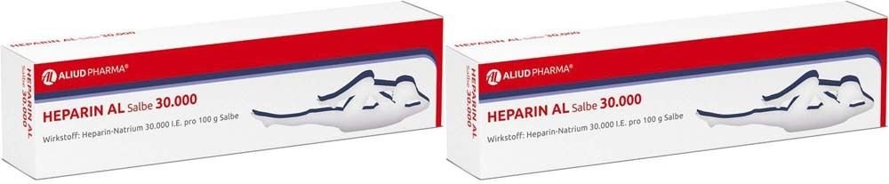Heparin AL Salbe 30.000 2x 2x100 g