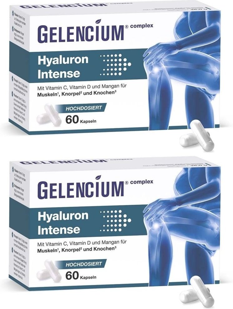 Gelencium Hyaluron Intense hochdos.Vitamin C Kaps. 2x 2x60 St Kapseln