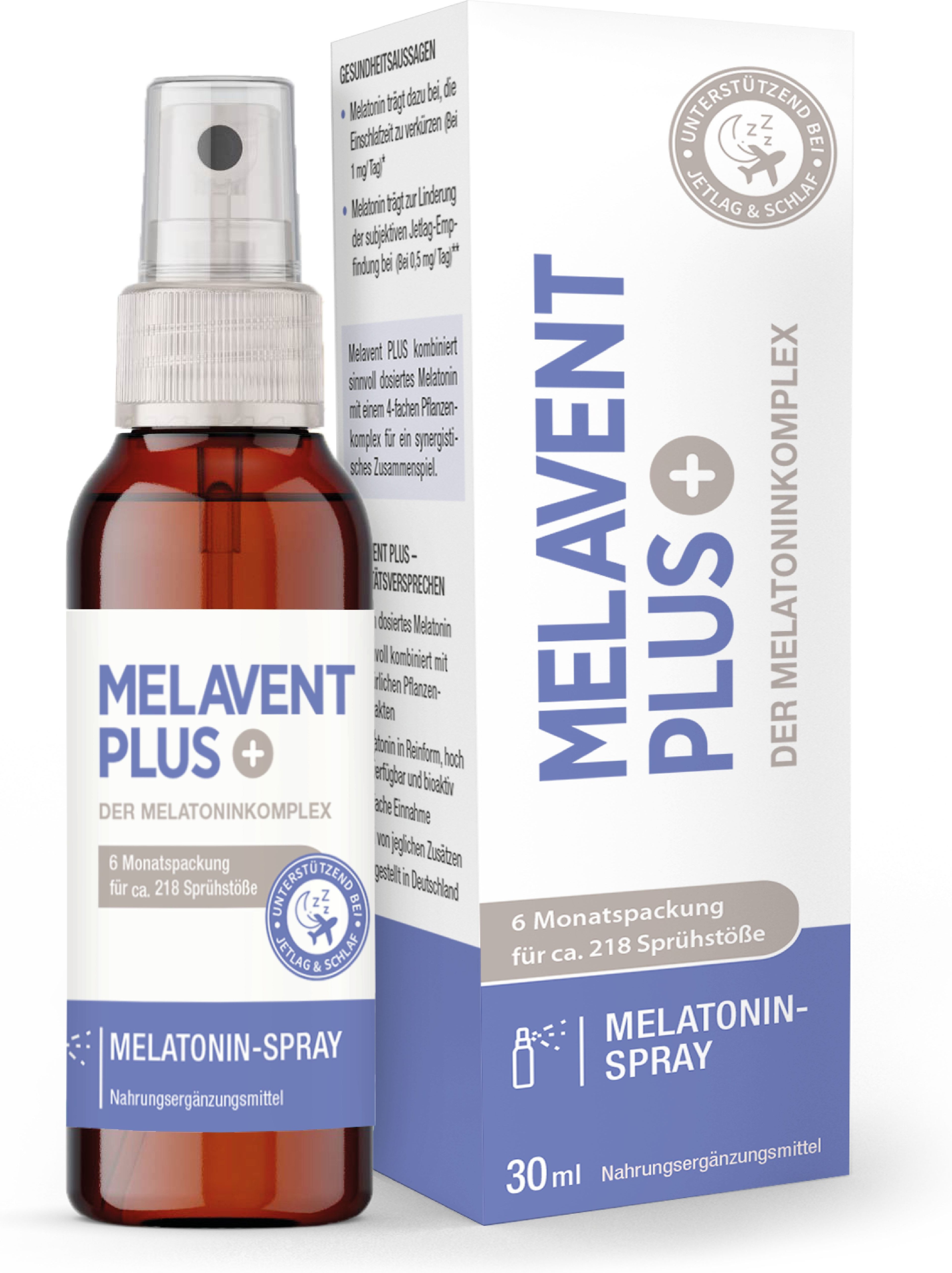 Thumbnail - Melavent Plus Spray Melatonin Baldrian Lavendel 30 ml