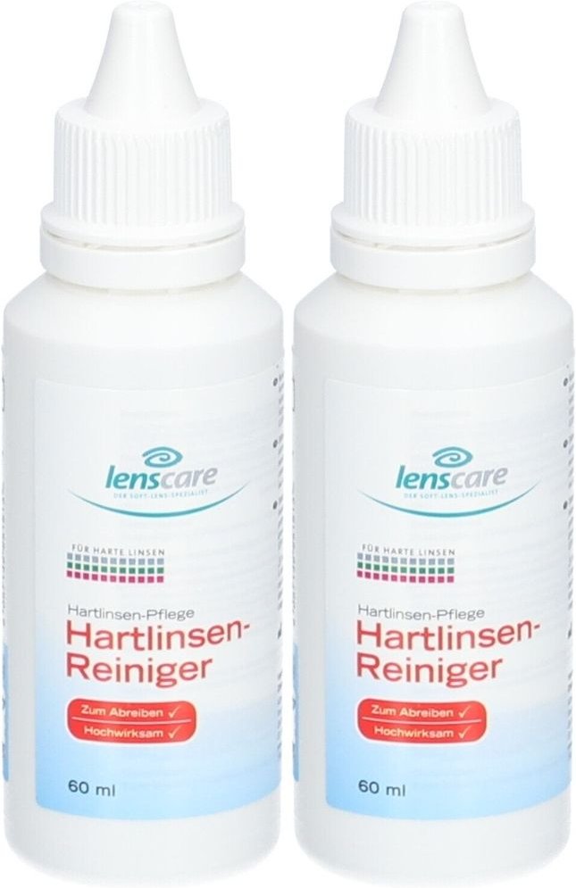 Lenscare Hartlinsenreinige x2 2x60 ml Lösung