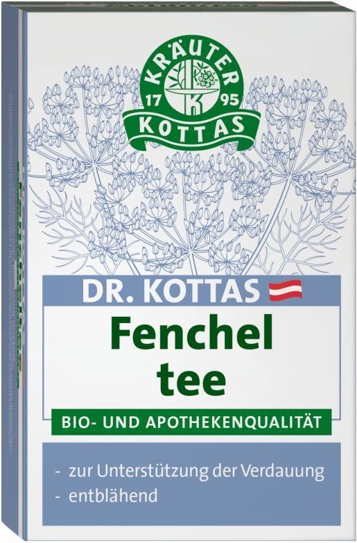 Kottas Dr.tee Fenchel Bio 20 St Filterbeutel