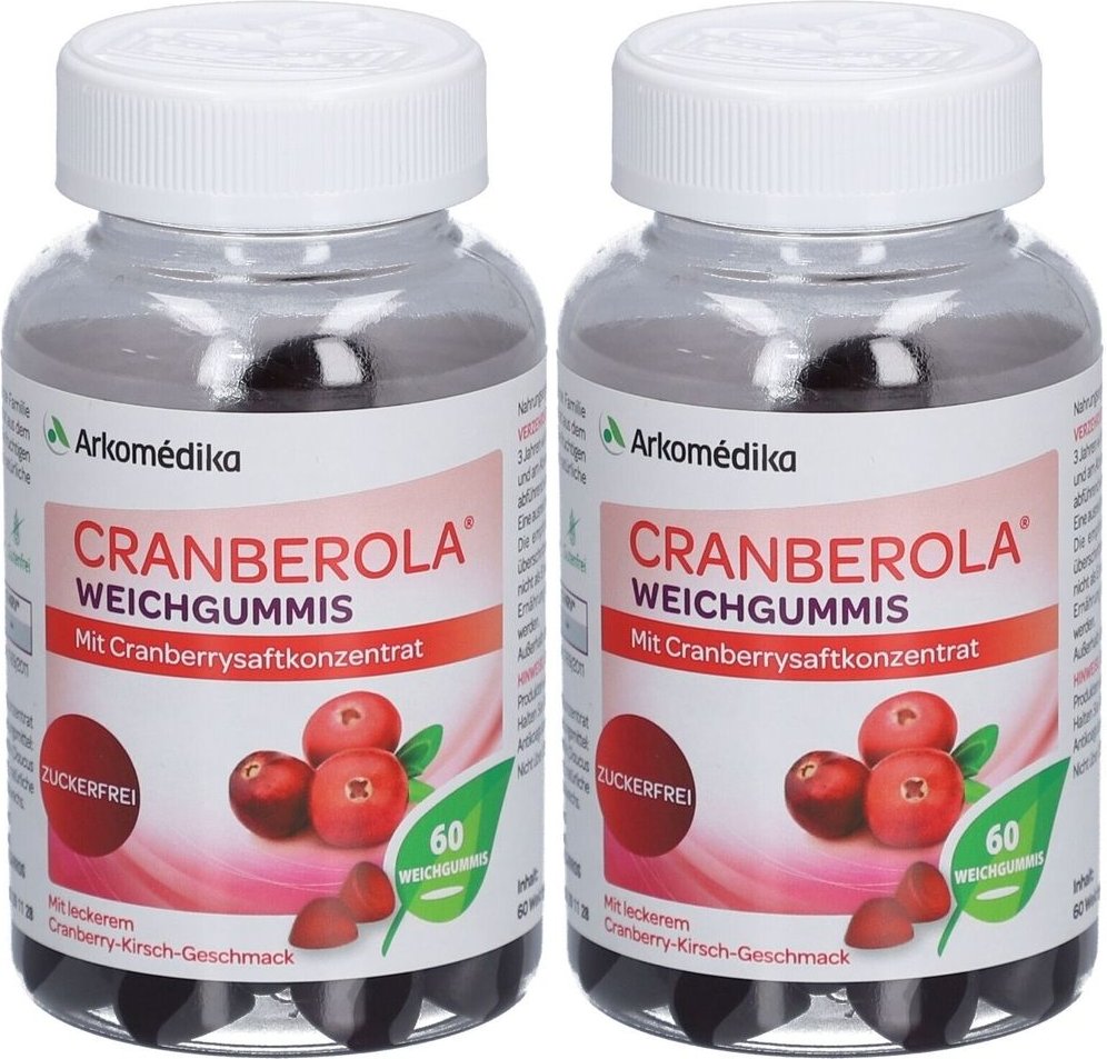 Cranberola Weichgummis x2 2x60 St