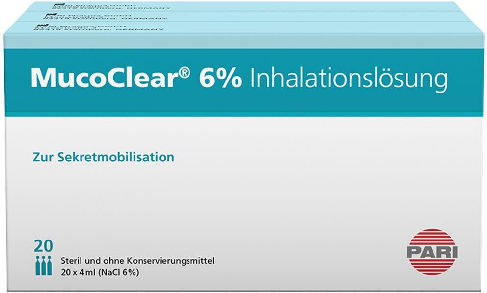 Mucoclear 6% NaCl Inhalationslösung 60x4 ml