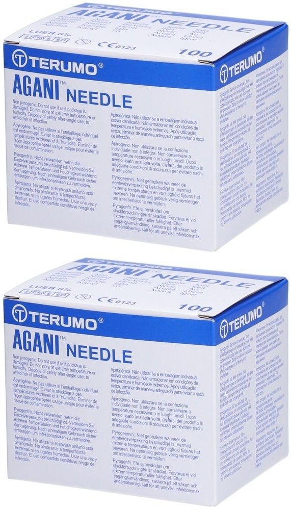 Agani Kanüle 23 G 32 mm blau 2x 2x100 St