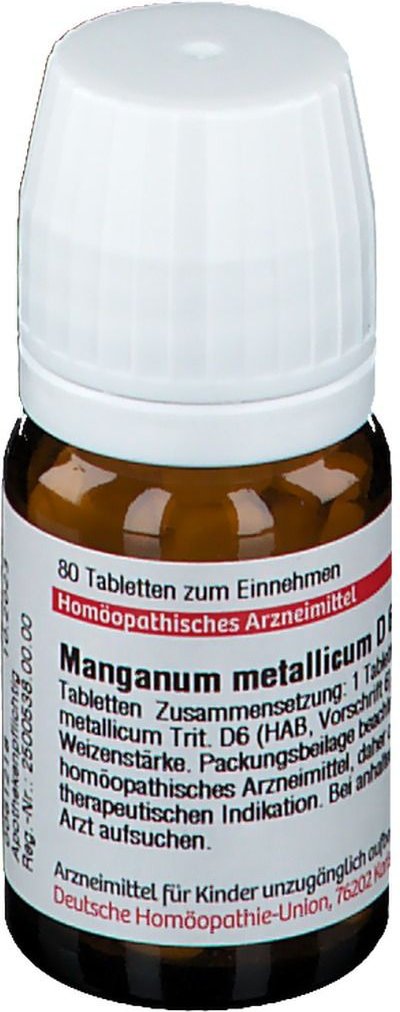 DHU Manganum metallicum D 6 Tabletten