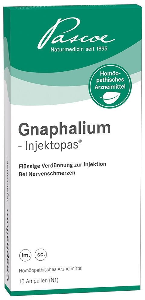 Gnaphalium Injektopas Ampullen 10 St