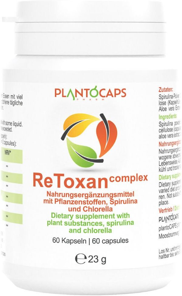 Thumbnail - Plantocaps ReToxan complex Kapseln 60 St