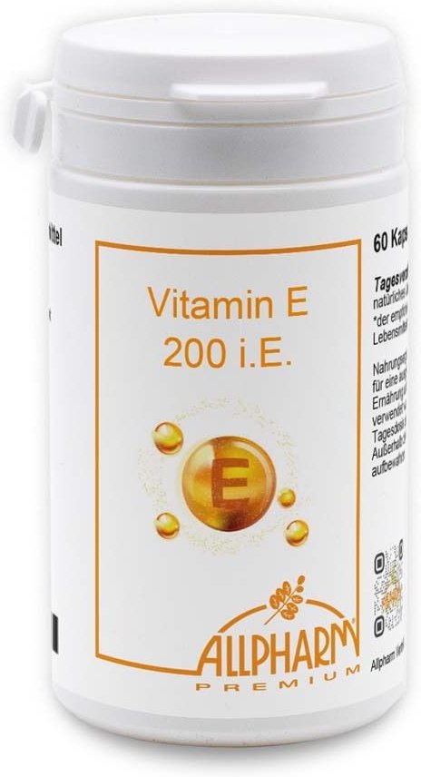 Vitamin E Allpharm Premium 200 I.e. Kapseln 60 St