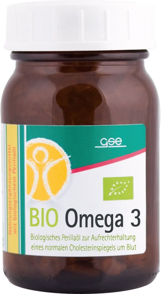 GSE Omega-3 Perillaöl biologische Kapseln 90 St