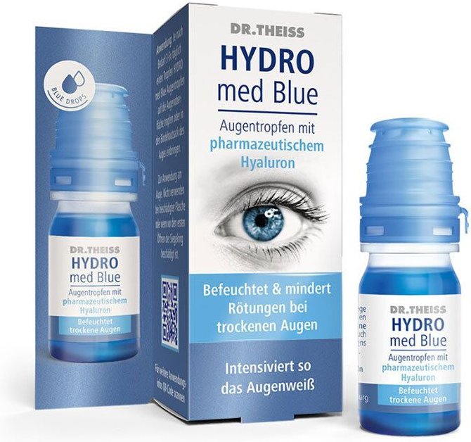 Thumbnail - Dr.theiss Hydro med Blue Augentropfen 10 ml