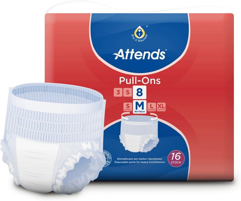 Thumbnail - Attends Pull-Ons 8 M 16 St Einweghosen