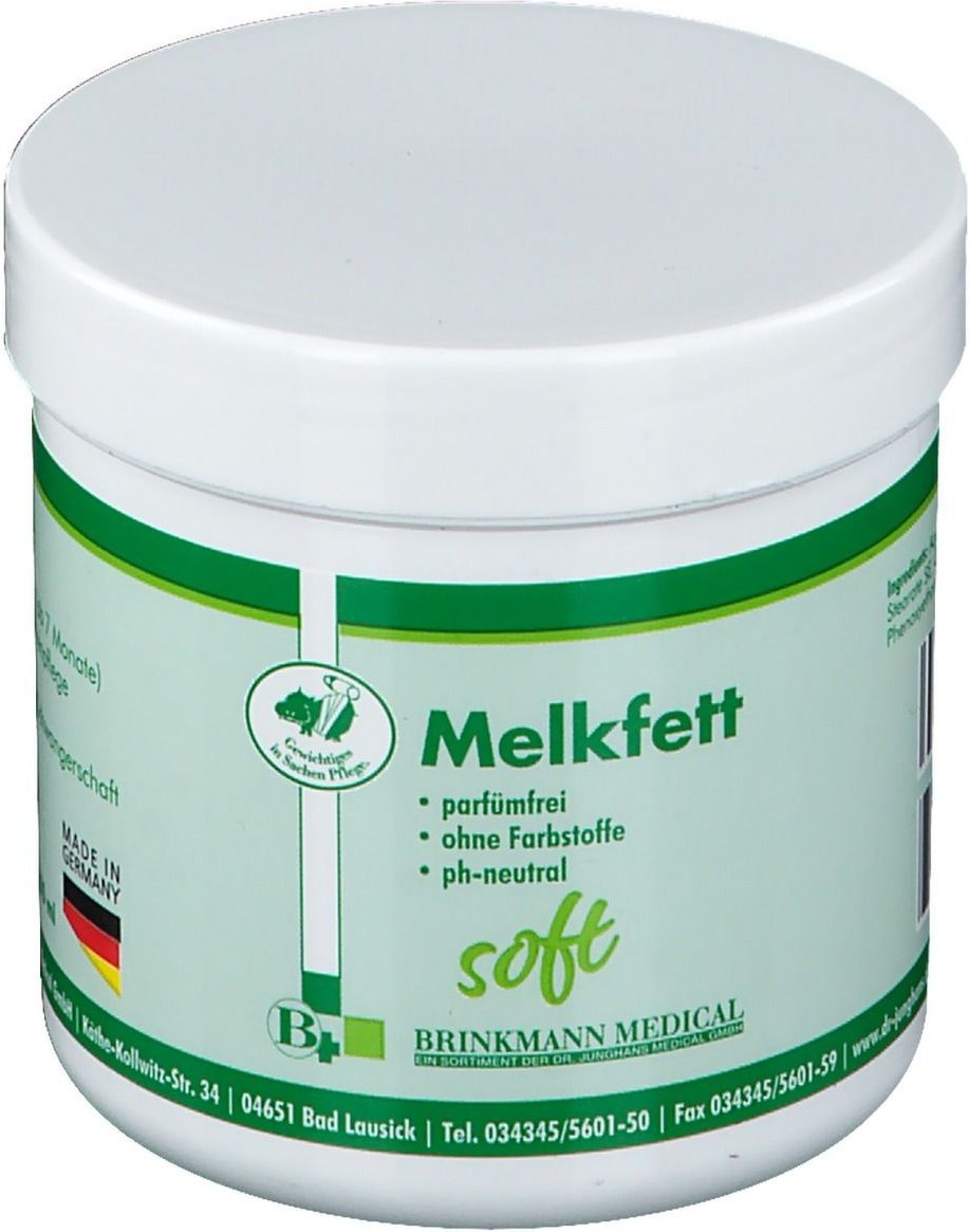 Melkfett Soft 250 g Creme