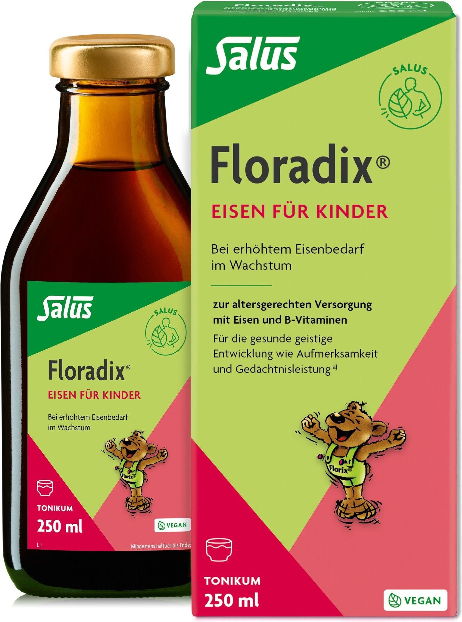 Floradix Eisen für Kinder Tonikum 250 ml