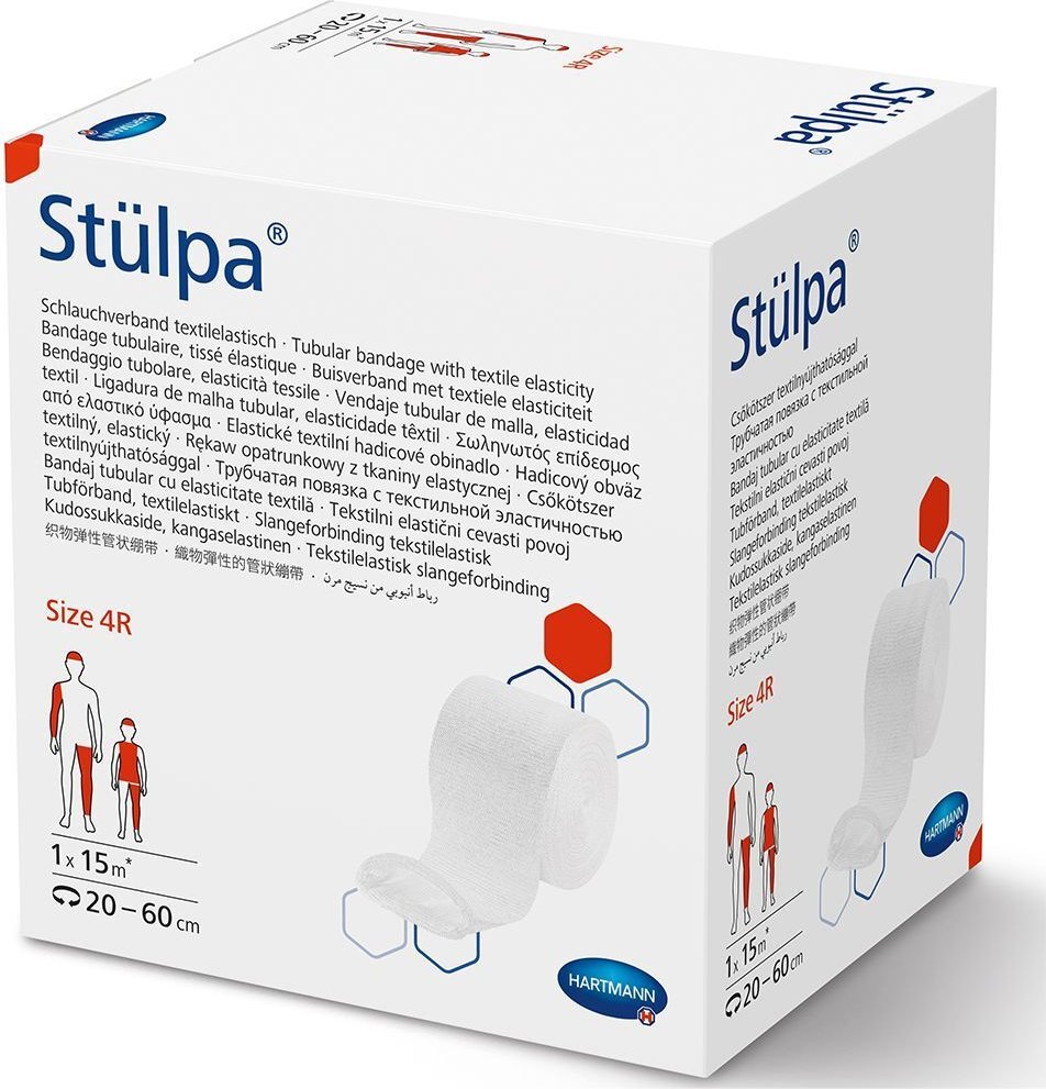 Stülpa Rolle 4R 10 cmx15 m Kopf/Bein/Ach. 1 St Verband