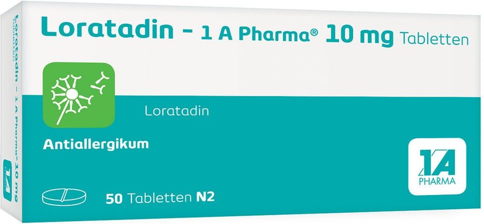 Loratadin-1A Pharma Tabletten 50 St