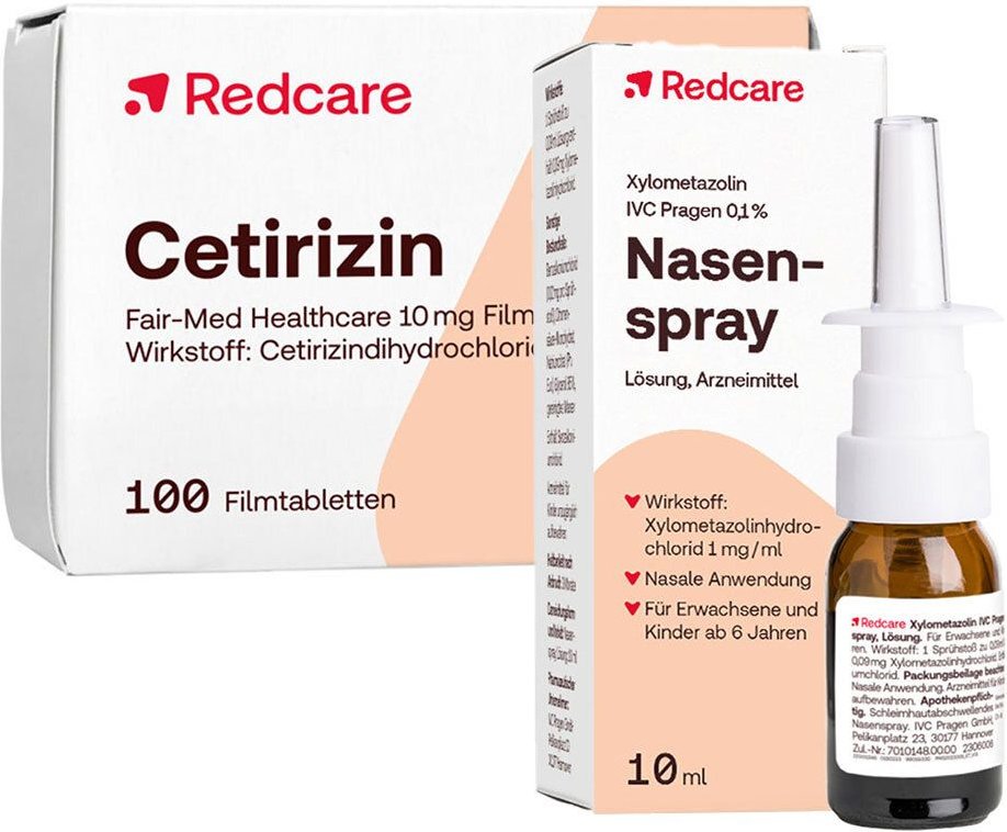 Redcare Cetirizin Fair-Med Healthcare + Xylo 0,1% Nasenspray 1 St Set
