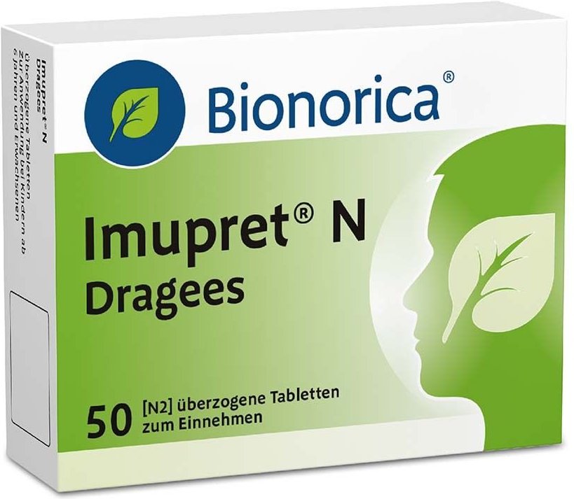 Imupret N Dragees 50 St Überzogene Tabletten