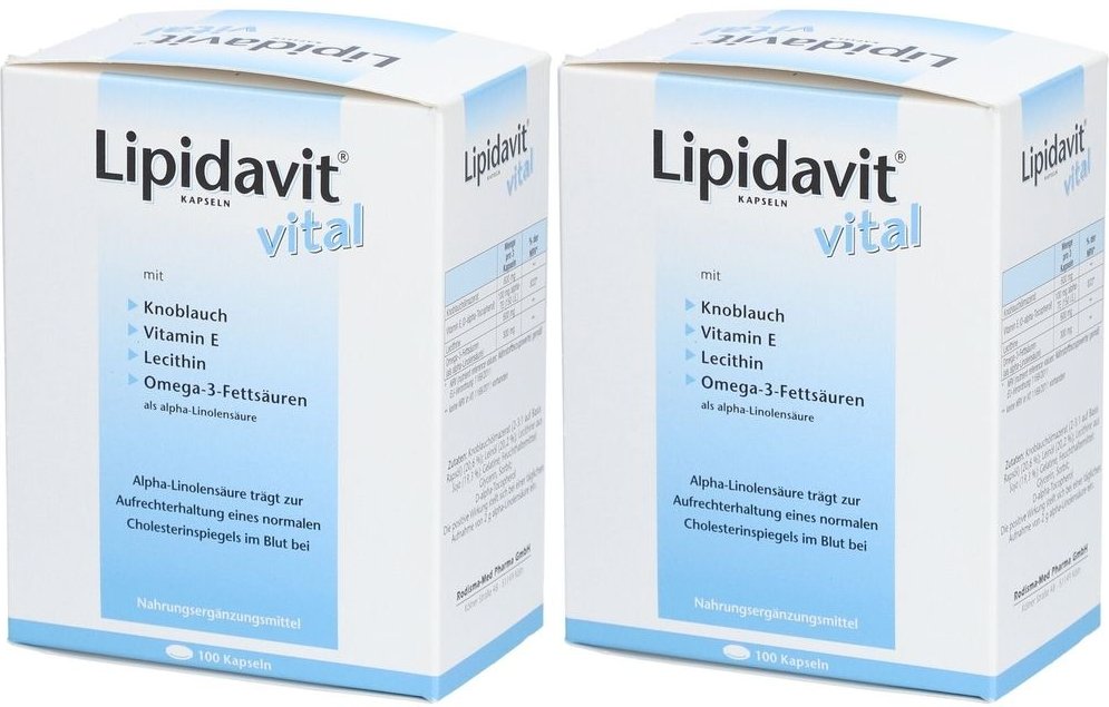 Lipidavit Vital Kapseln 2x 2x100 St